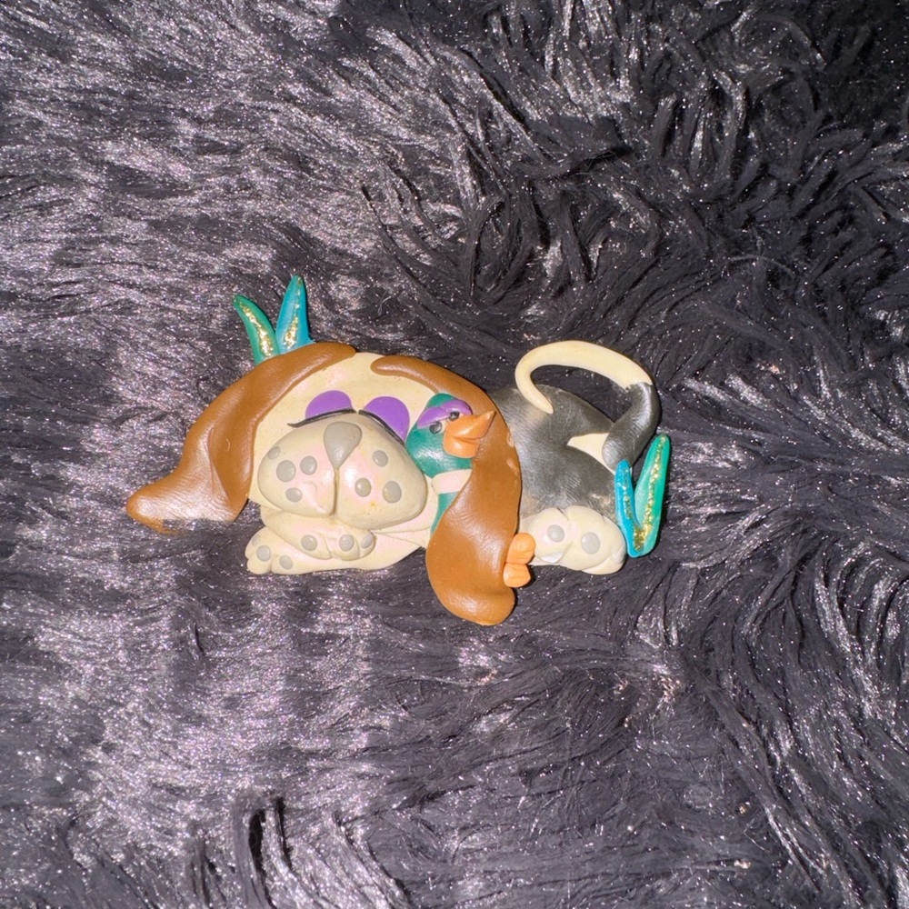 Vintage Dog Pin Brooch